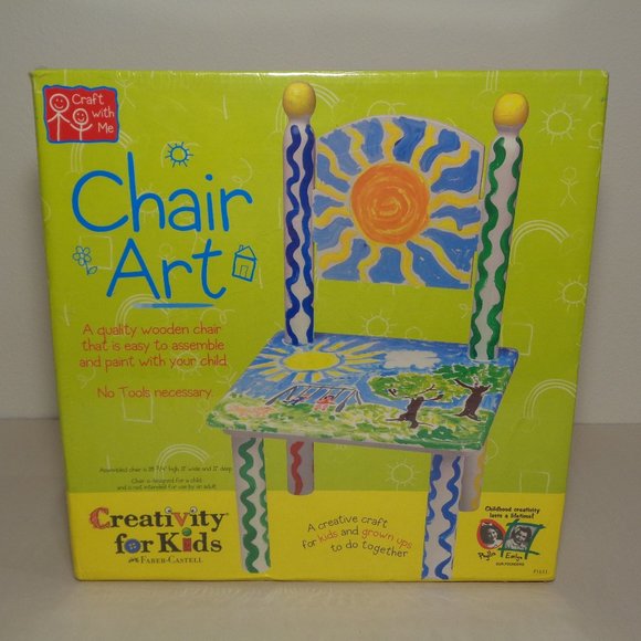 Creativity For Kids New CHAIR ART KIT / Craft Kit / Faber-Castell - Picture 5 of 16